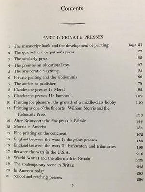 The Private Press,Used