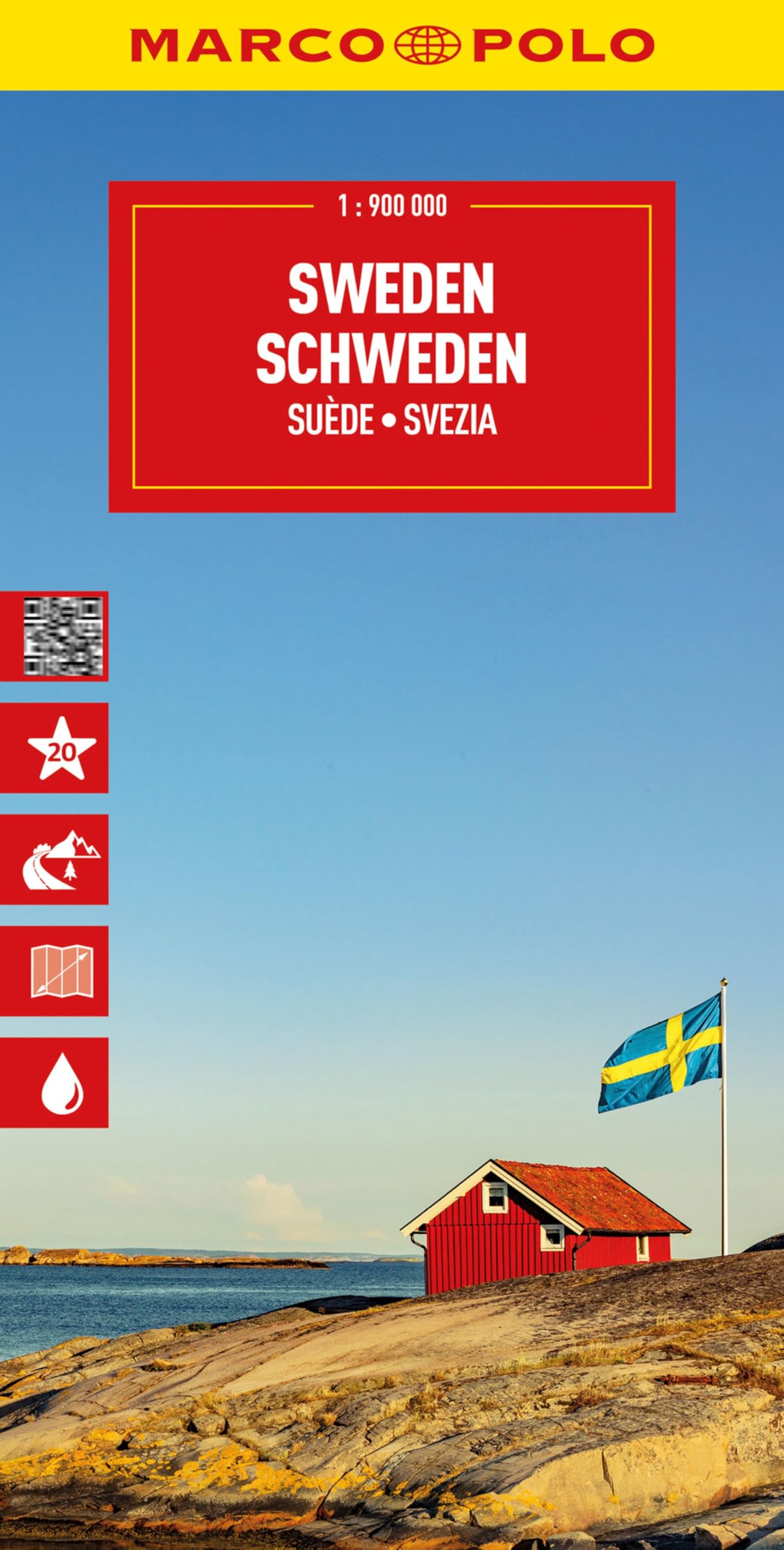 Sweden Marco Polo Map