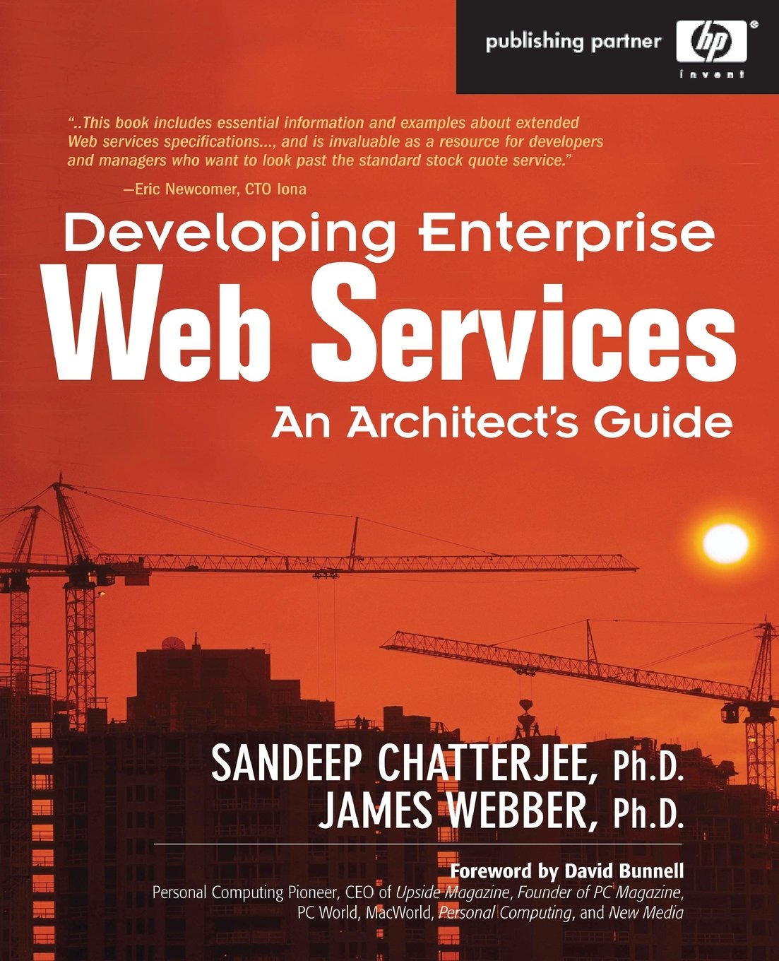 Developing Enterprise Web Services: An Architect's Guide: An Architect's Guide,Used
