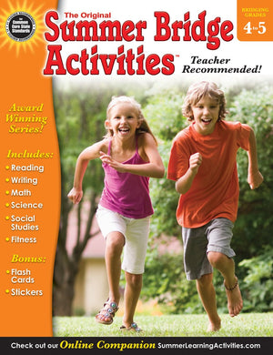 Summer Bridge Activities, Grades 4  5,New
