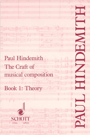 The Craft Of Musical Composition: Theoretical Part  Book 1 (Tap/159),New