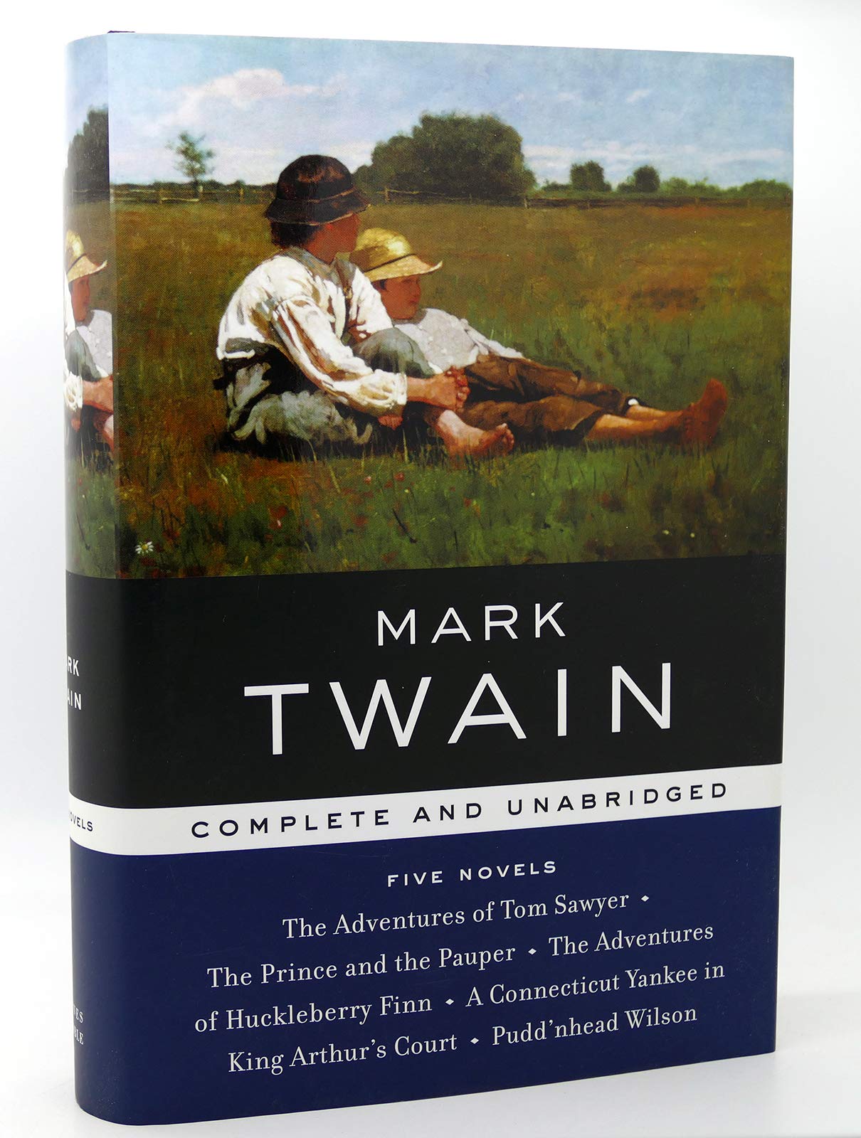 Mark Twain: Five Novels (Library Of Essential Writers Series)-new