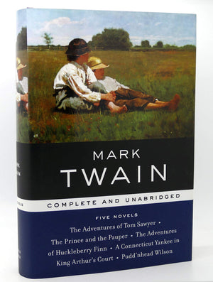 Mark Twain: Five Novels (Library Of Essential Writers Series)-new