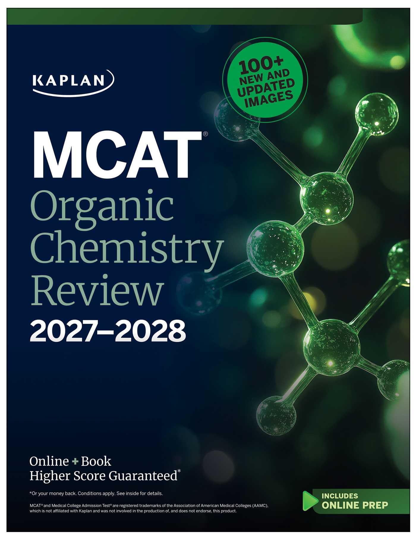 Mcat Organic Chemistry Review 20272028: Online + Book (Kaplan Test Prep)