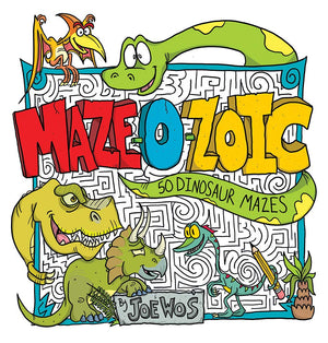 MAZEOZOIC: 50 Dinosaur Mazes,Used