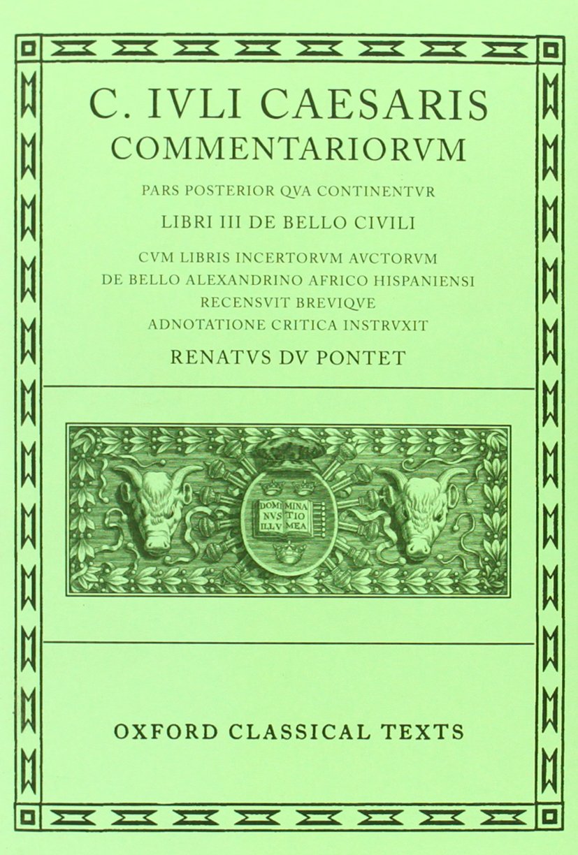 Commentarii (Oxford Classical Texts) (Latin Edition),Used
