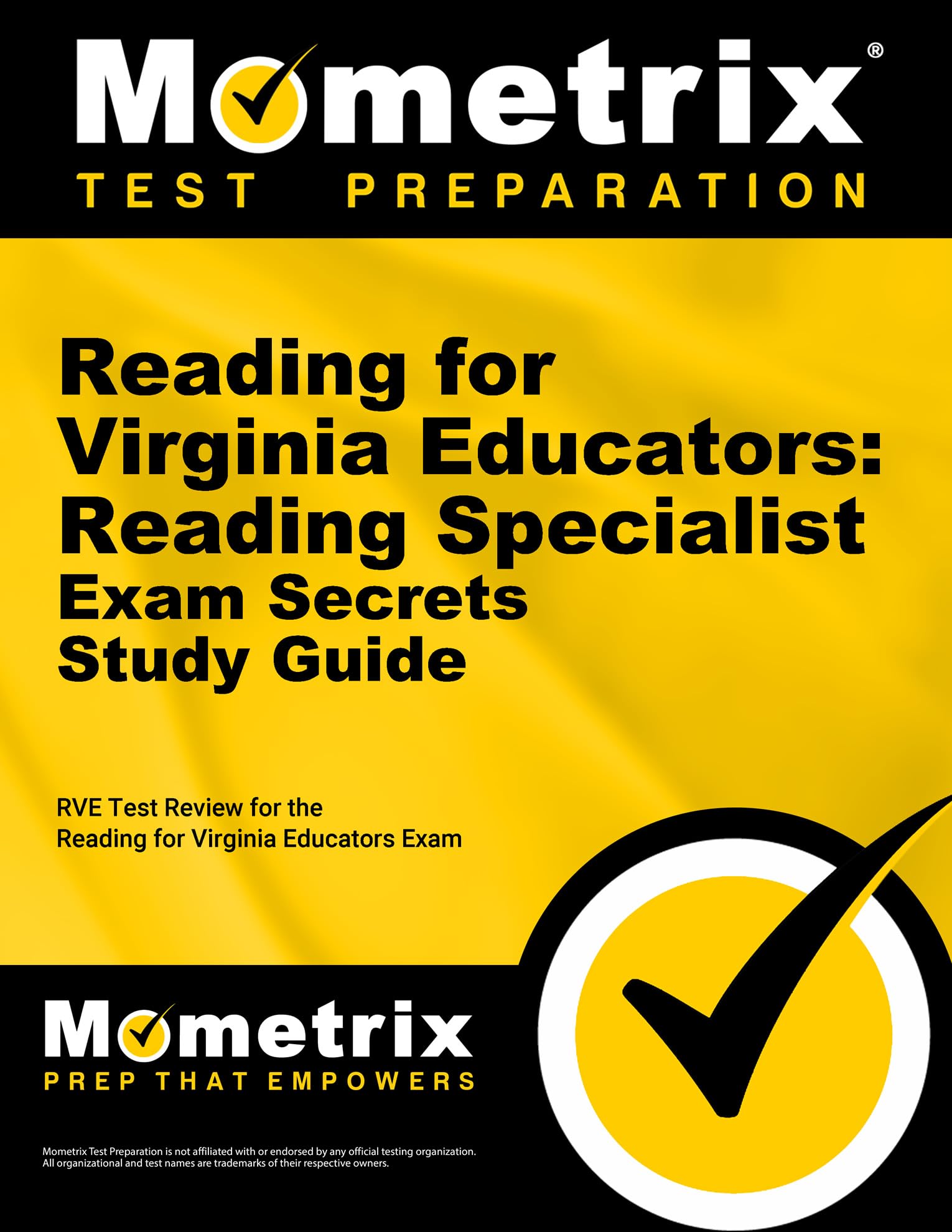 Reading For Virginia Educators: Reading Specialist Exam Secrets Study Guide: Rve Test Review For The Reading For Virginia Educat,Used