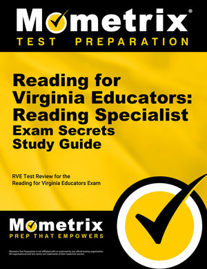 Reading For Virginia Educators: Reading Specialist Exam Secrets Study Guide: Rve Test Review For The Reading For Virginia Educat,Used