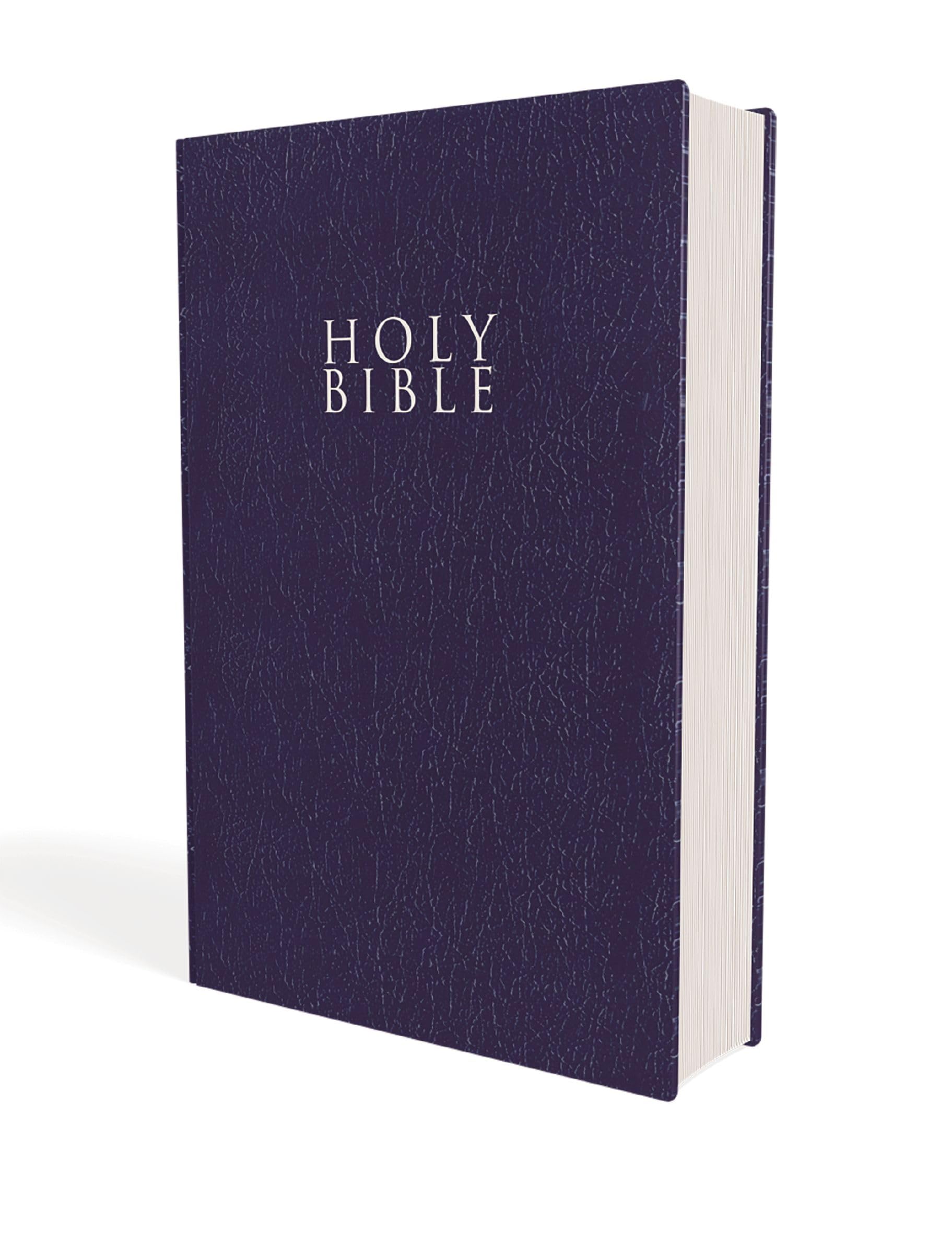 HarperCollins Children's Books NIV Gift and Award Bible, Leather-Look, Blue, Red Letter, Comfort Print