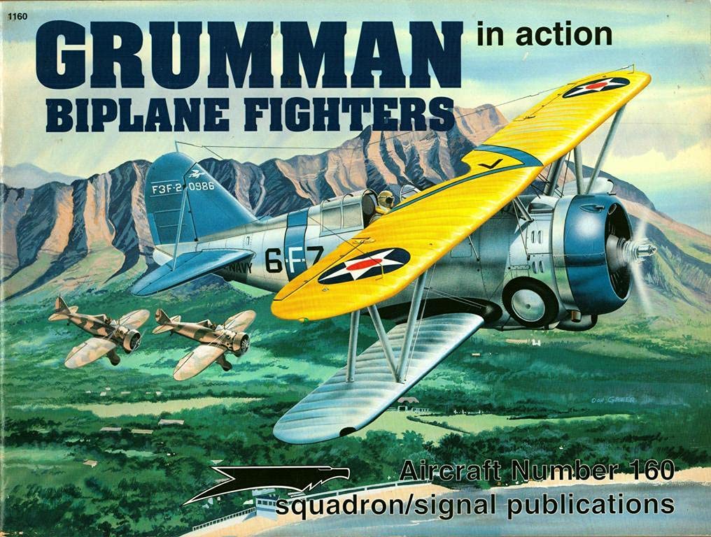 Grumman Biplane Fighters in Action  Aircraft No. 160,Used
