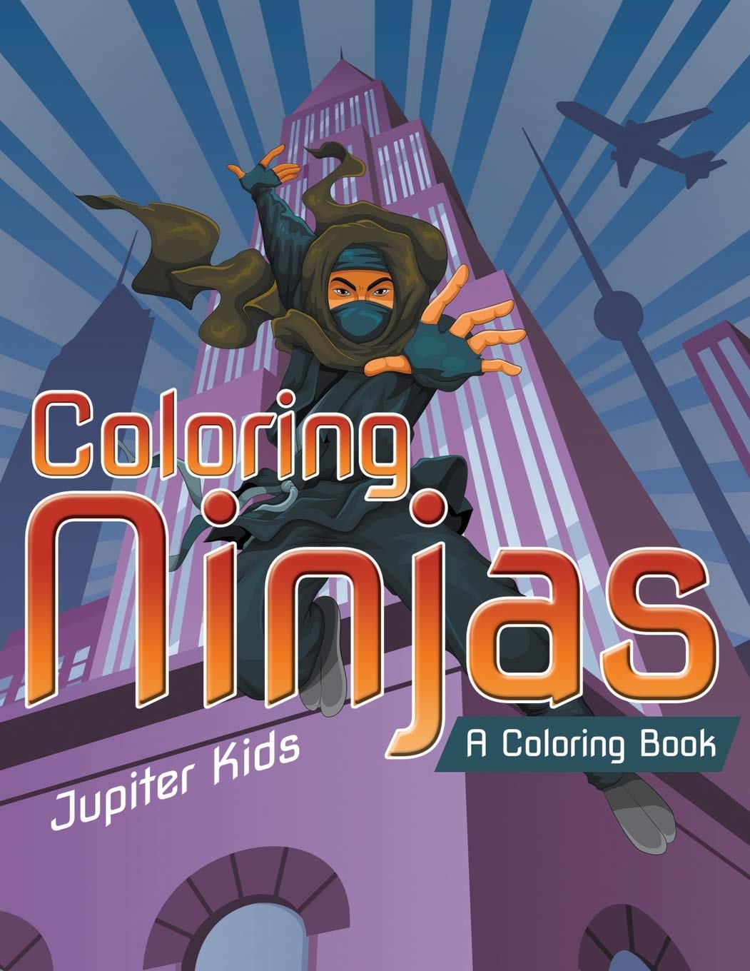 Coloring Ninjas (A Coloring Book),Used