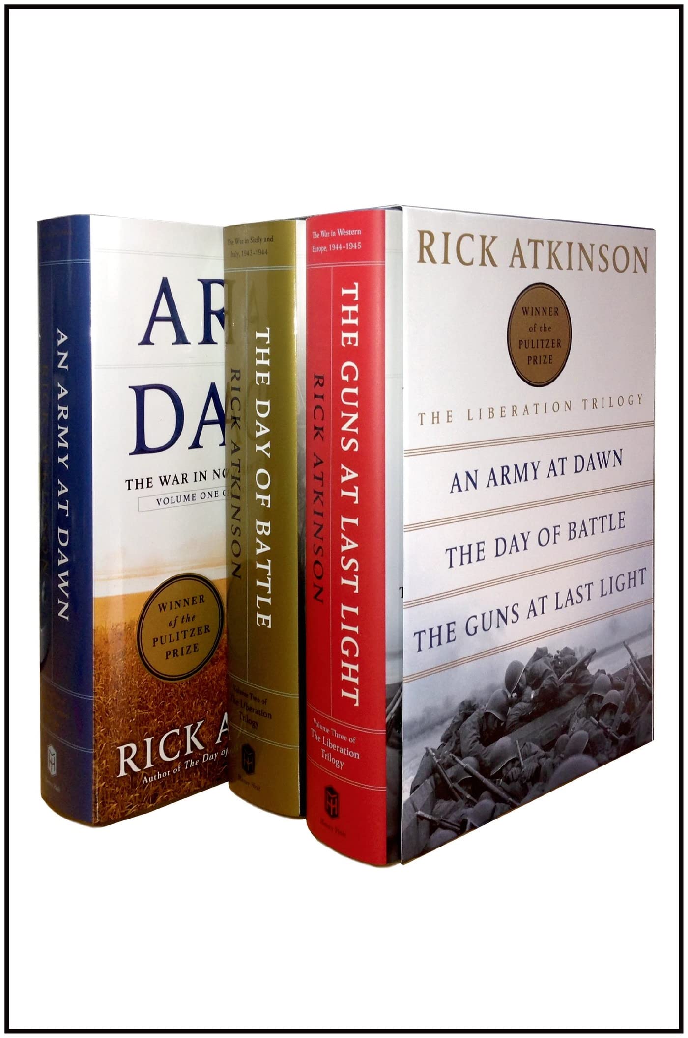 The Liberation Trilogy Boxed Set: An Army at Dawn, The Day of Battle, The Guns at Last Light,Used