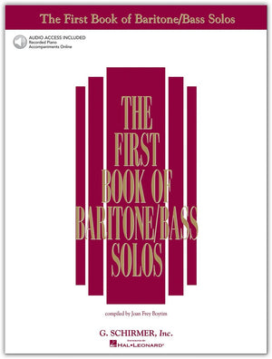 The First Book of Baritone/Bass Solos Book/Online Audio (First Book of Solos),Used