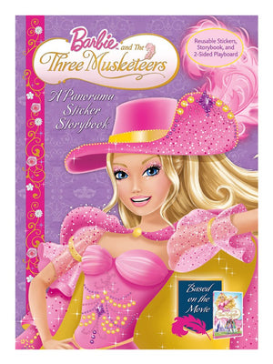 Barbie and the Three Muskateers: A Panorama Sticker Storybook,Used