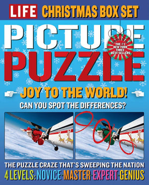 LIFE Picture Puzzle Christmas Box Set,Used