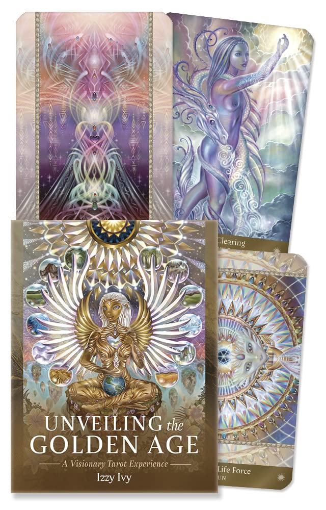 Unveiling The Golden Age: A Visionary Tarot Experience,Used