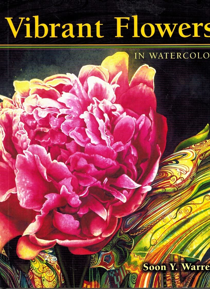 Vibrant Flowers in Watercolor,New