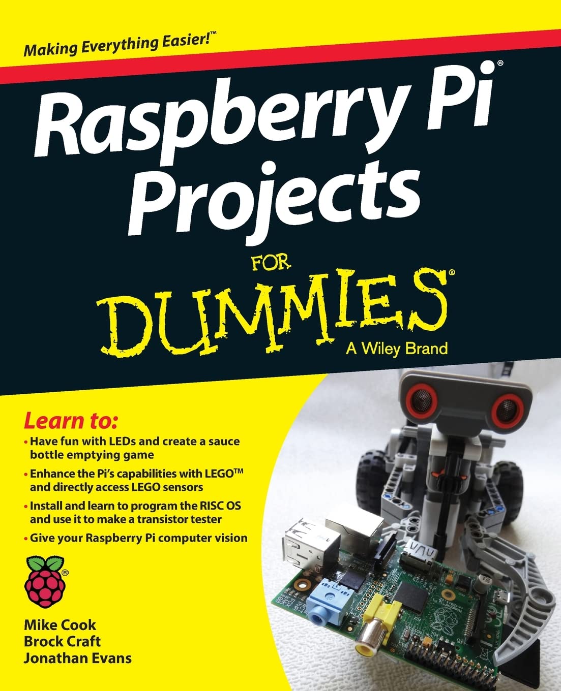 Raspberry Pi Projects For Dummies,Used