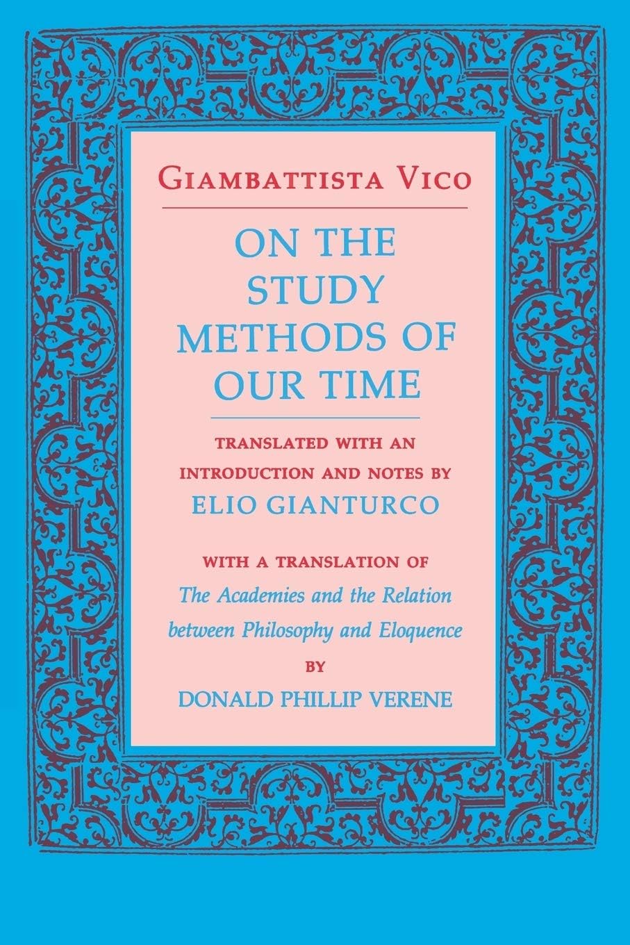 On The Study Methods Of Our Time