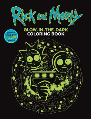 Rick And Morty GlowInTheDark Coloring Book