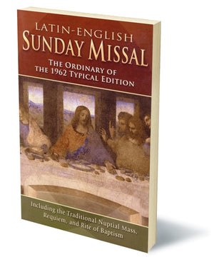 LatinEnglish Sunday Missal: The Ordinary of the 1962 Typical Edition,Used
