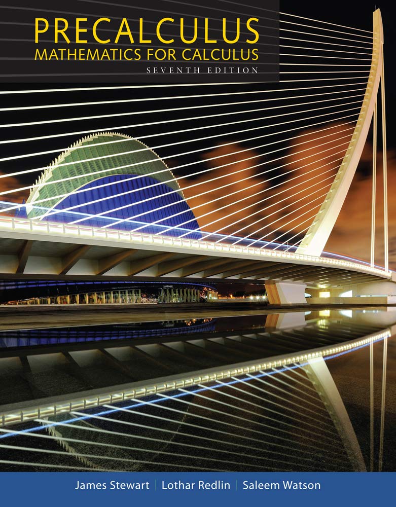 Precalculus: Mathematics for Calculus (Standalone Book),Used