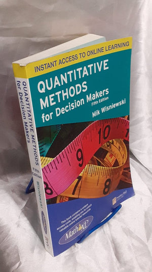 Quantitative Methods for Decision Makers (5th Edition),Used