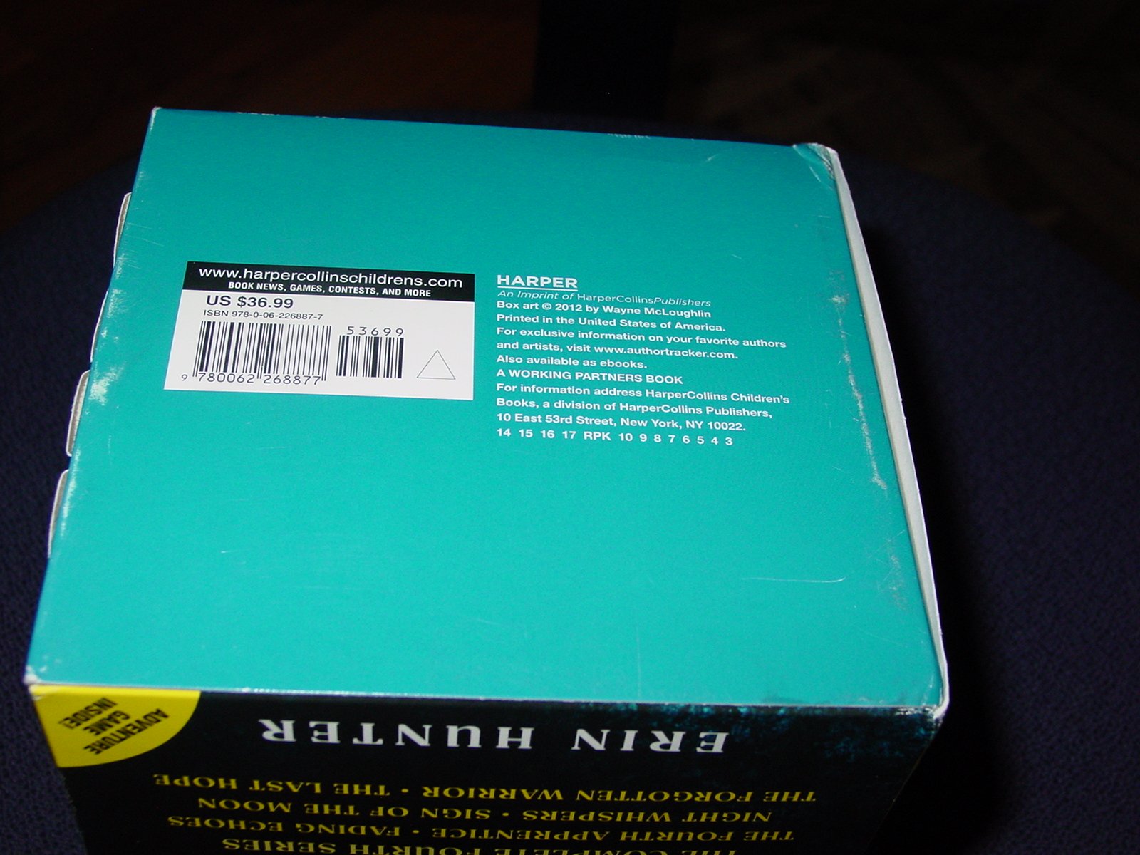 Warriors: Omen of the Stars Box Set: Volumes 1 to 6,Used