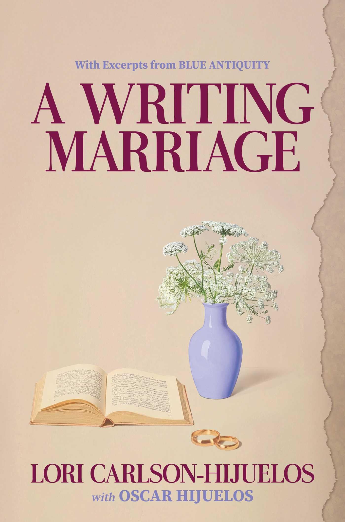A Writing Marriage: With Excerpts From Blue Antiquity
