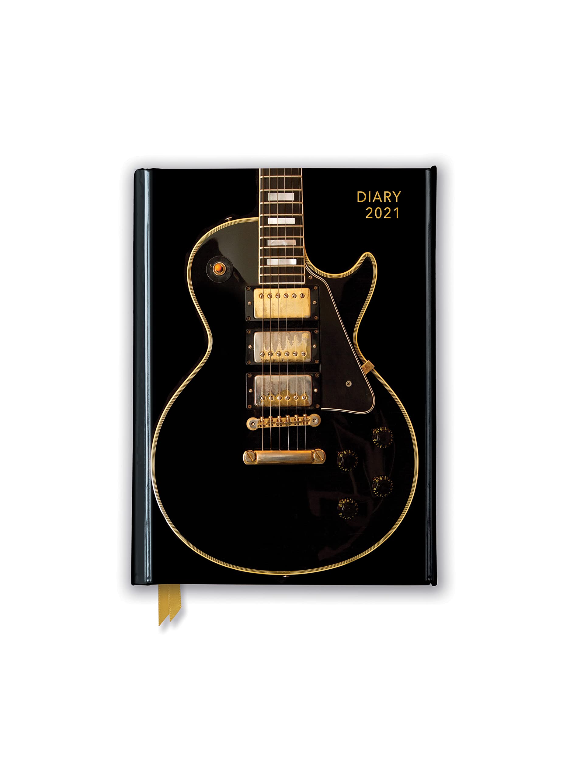 Black Gibson Guitar Pocket Diary 2021,Used