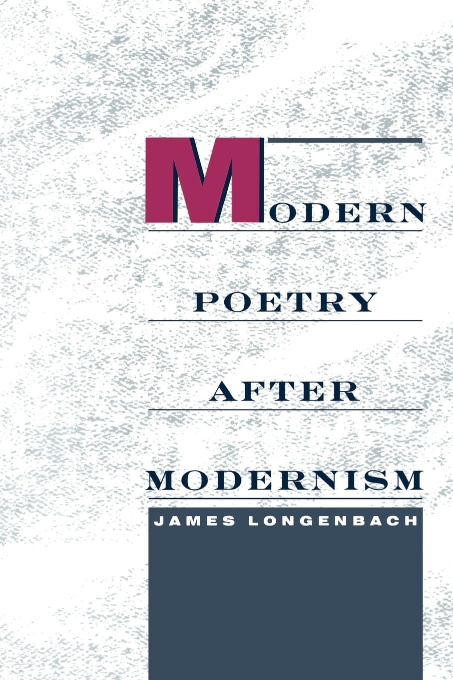 Modern Poetry after Modernism,New