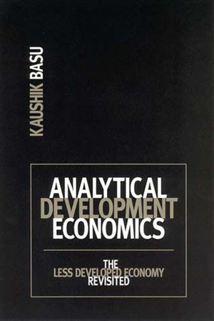 Analytical Development Economics: The Less Developed Economy Revisited (Mit Press),New