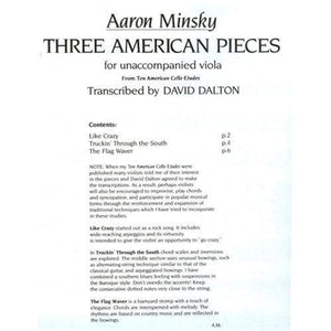 Three American Pieces,Used