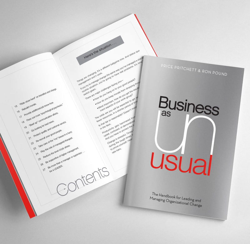 Business As Unusual: The Handbook For Leading And Managing Organizational Change