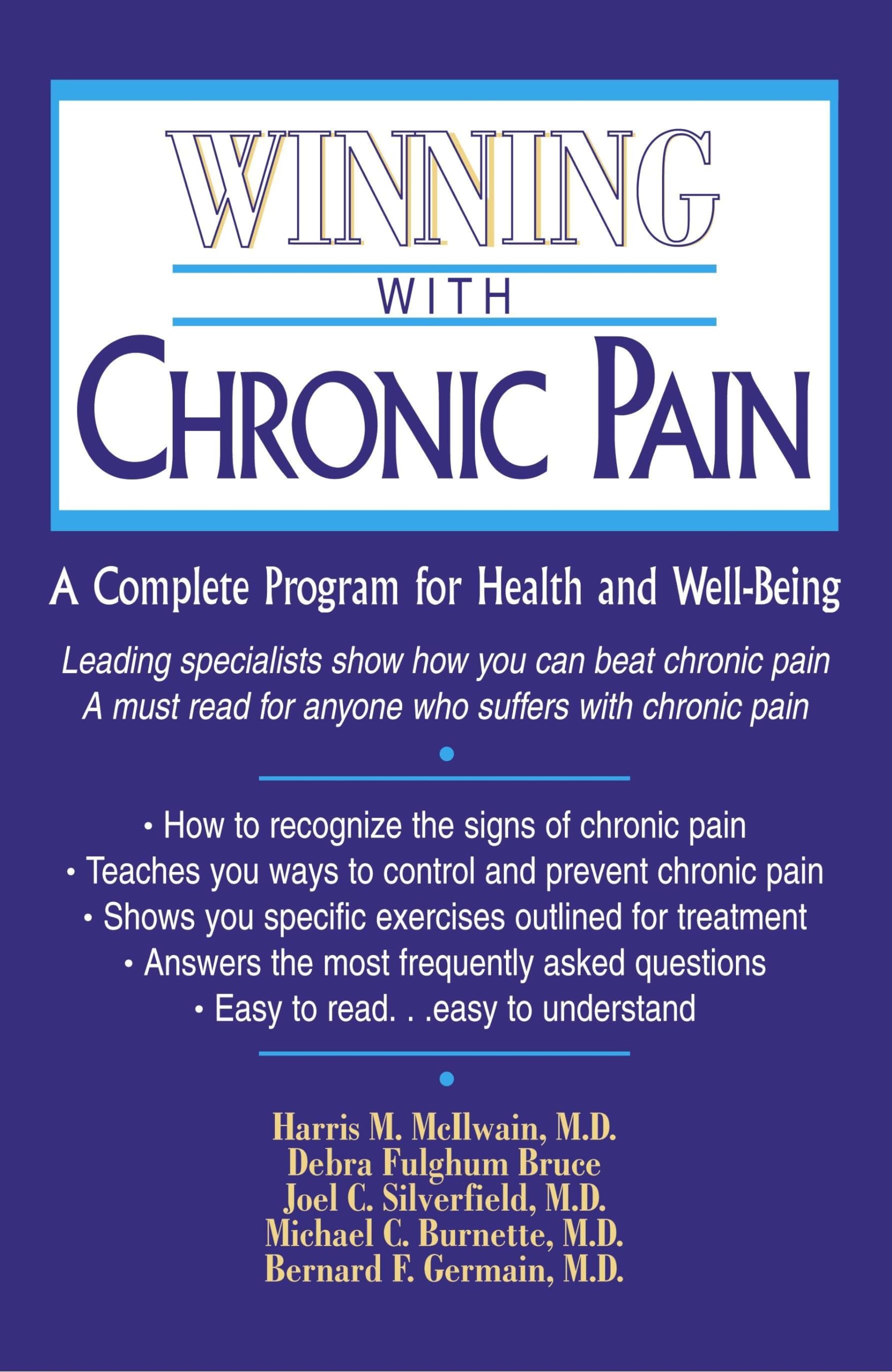 Winning with Chronic Pain (Consumer Health Library),Used