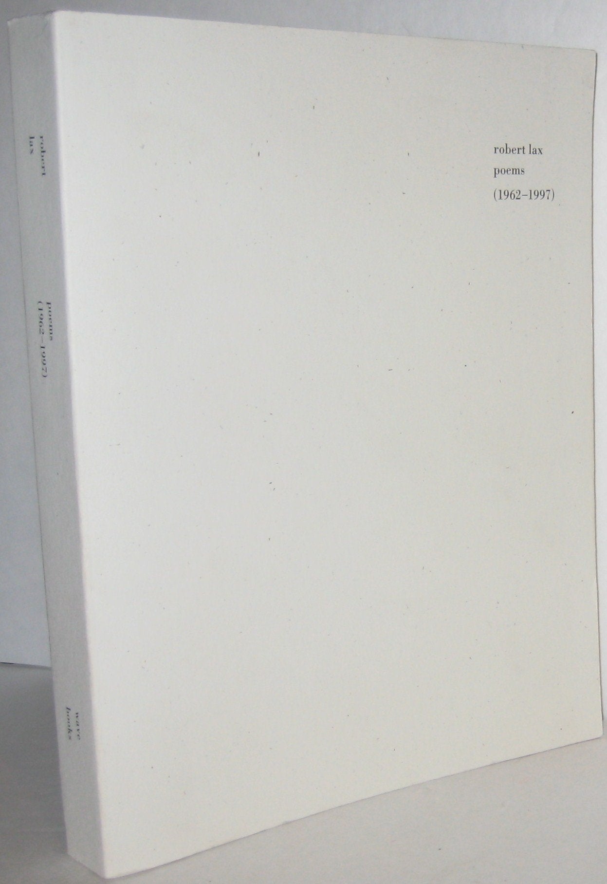 Poems (19621997)