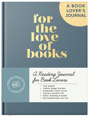 Reading Journal: For the Love of Books, A Book Journal and Planner for Book Lovers to Track, Log and Review,Used