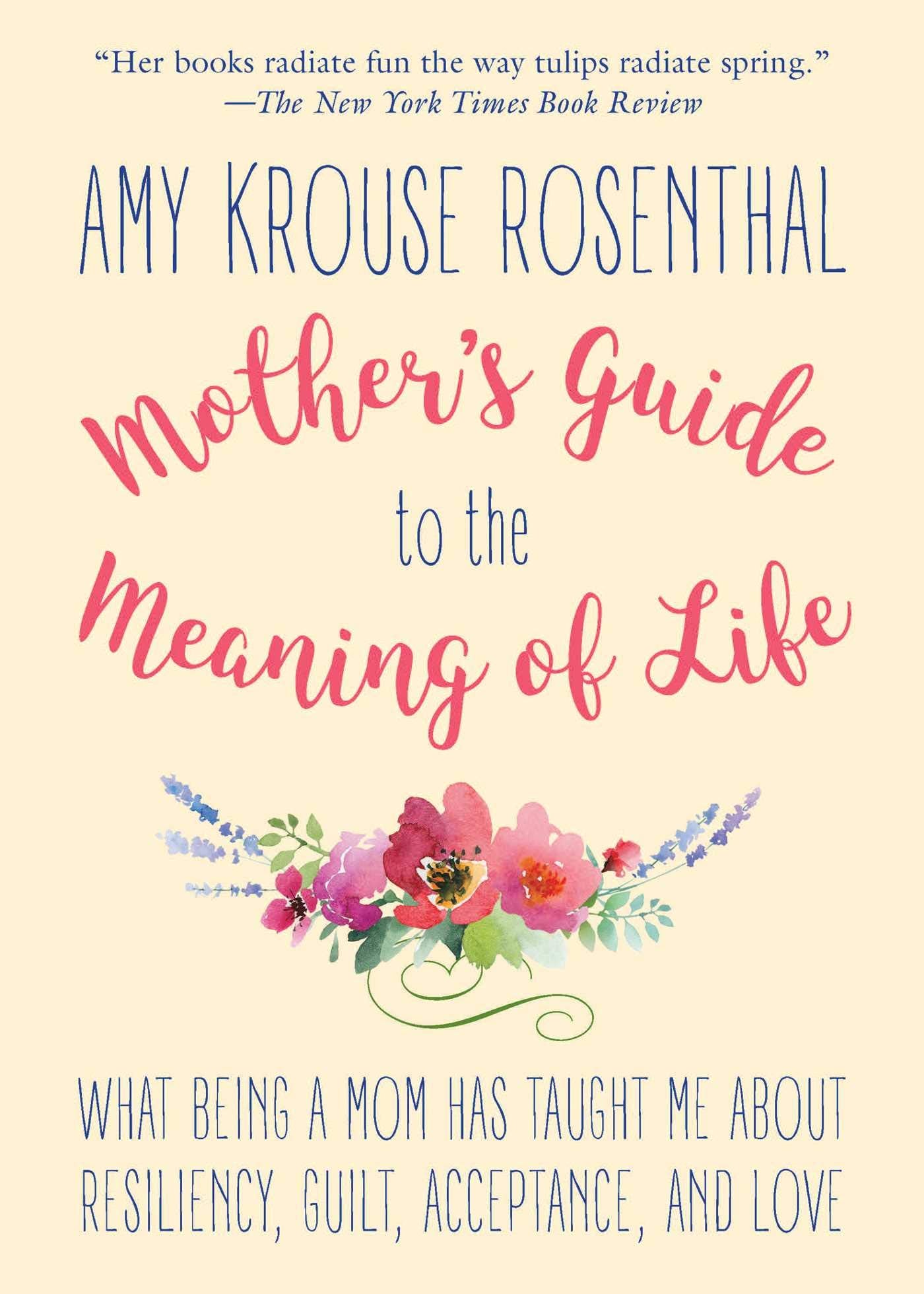 Mother's Guide to the Meaning of Life: What Being a Mom Has Taught Me About Resiliency, Guilt, Acceptance, and Love,Used