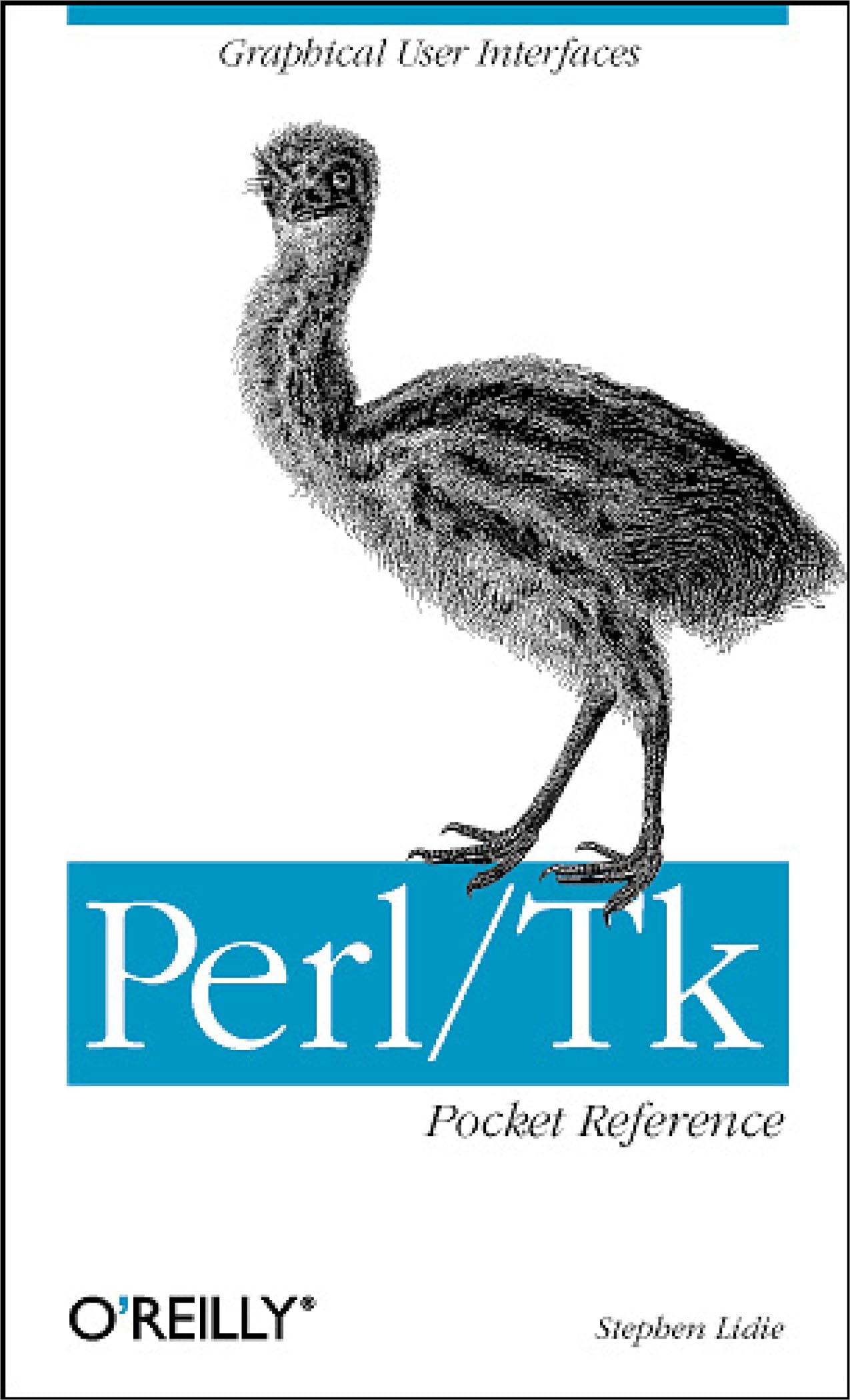 Perl/Tk Pocket Reference,Used