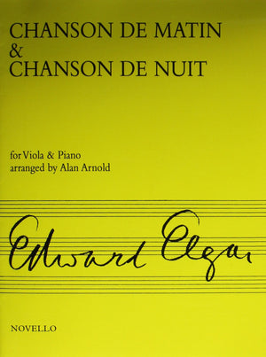 Chanson de Matin and Chanson de Nuit: Viola & Piano,Used