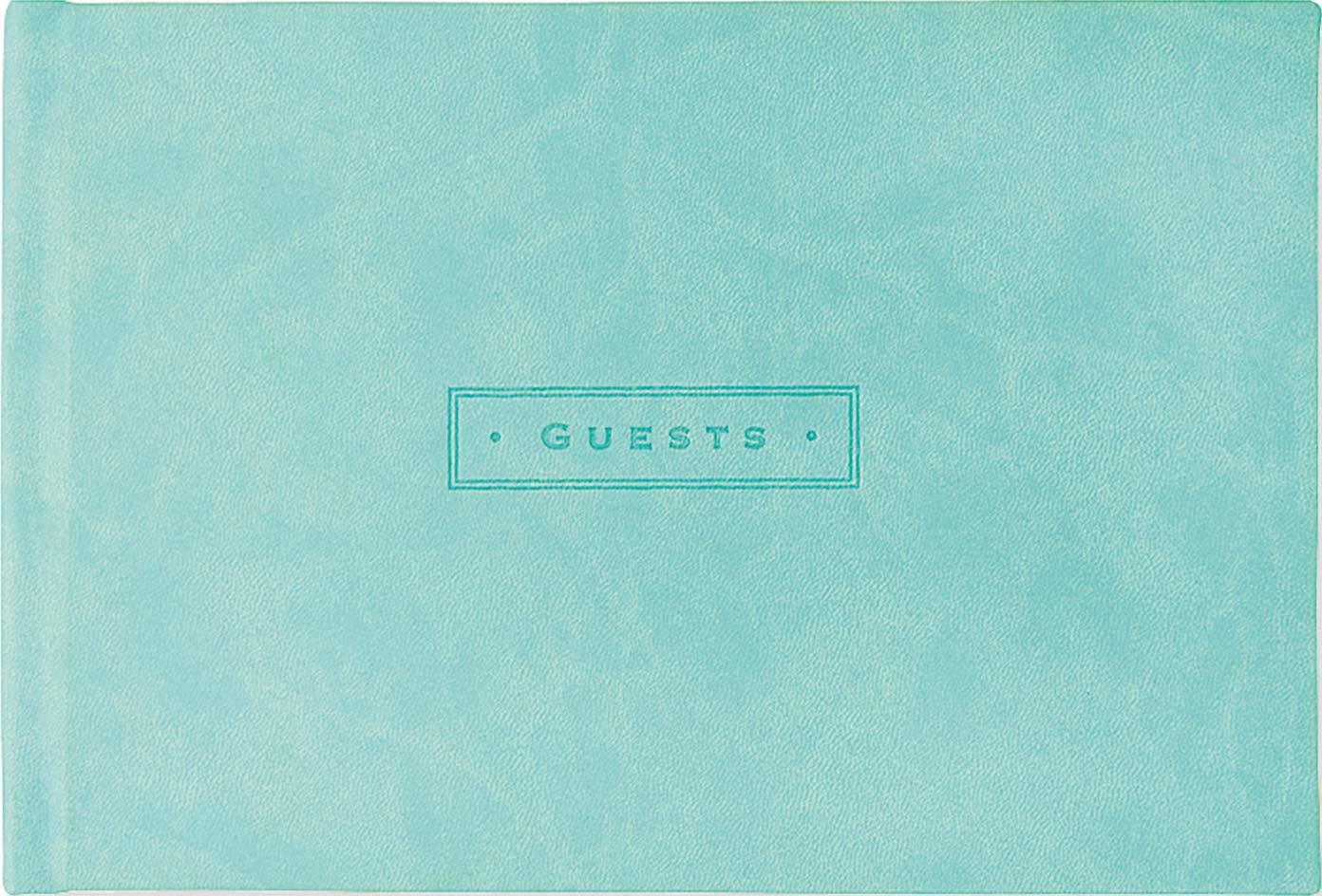 Sea Foam Guest Book,Used