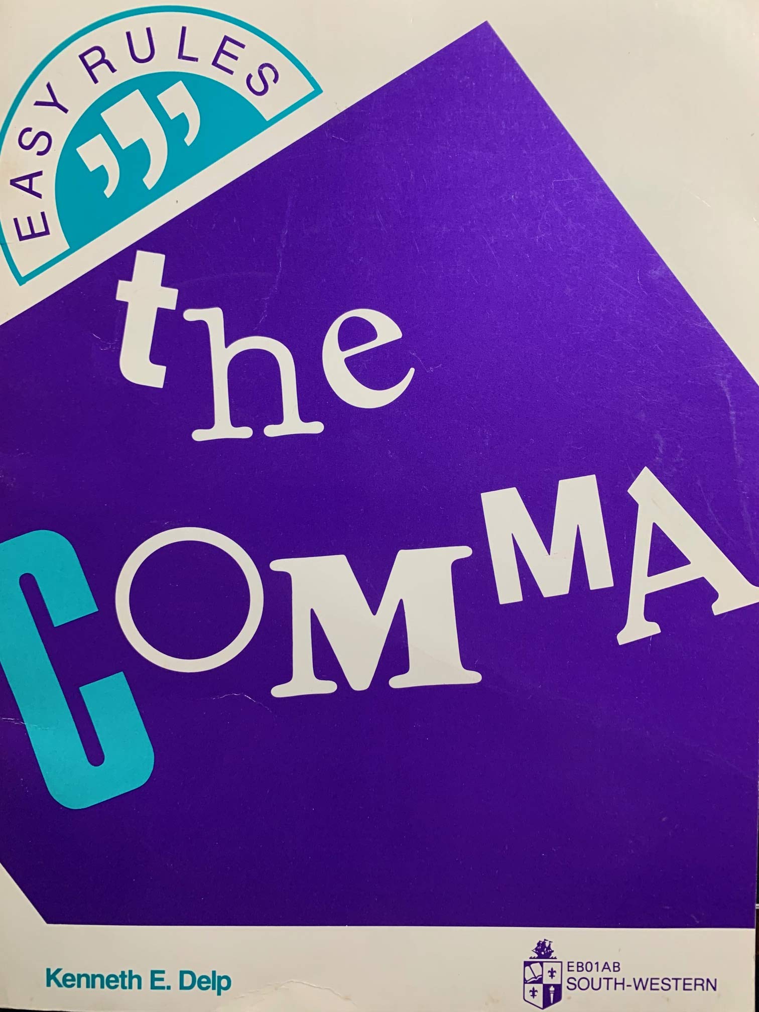 Easy Rules: The Comma (Ec  Hs Communication/English Series),Used