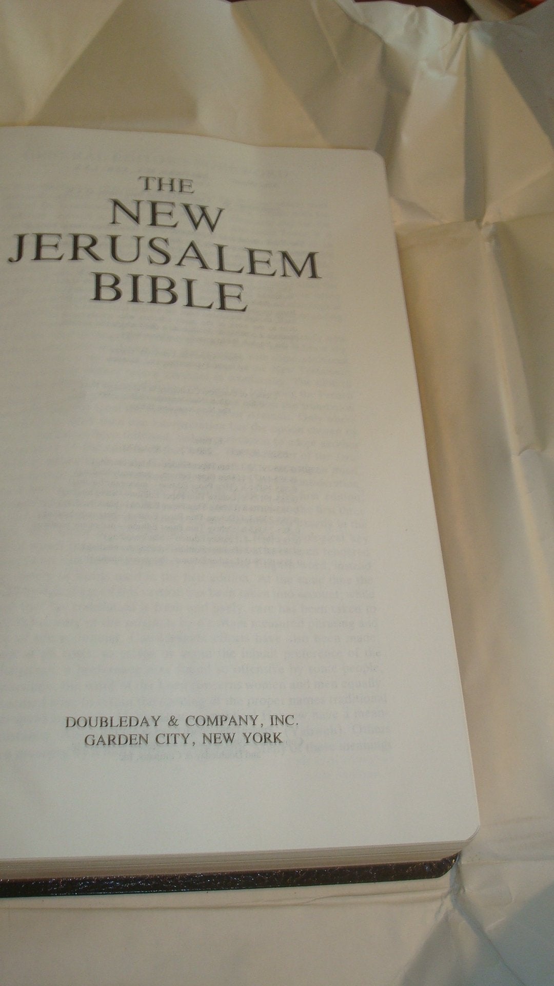 The New Jerusalem Bible,Used