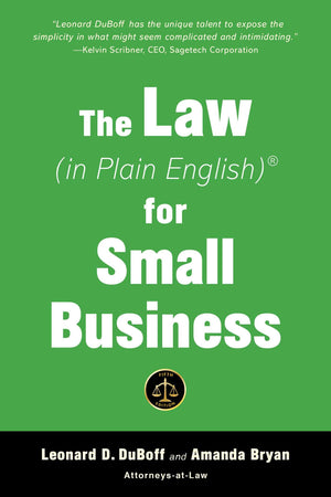 The Law (In Plain English) For Small Business (Fifth Edition),Used