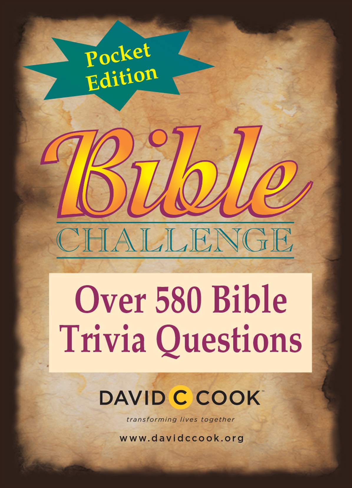 Pocket Bible Challenge,New