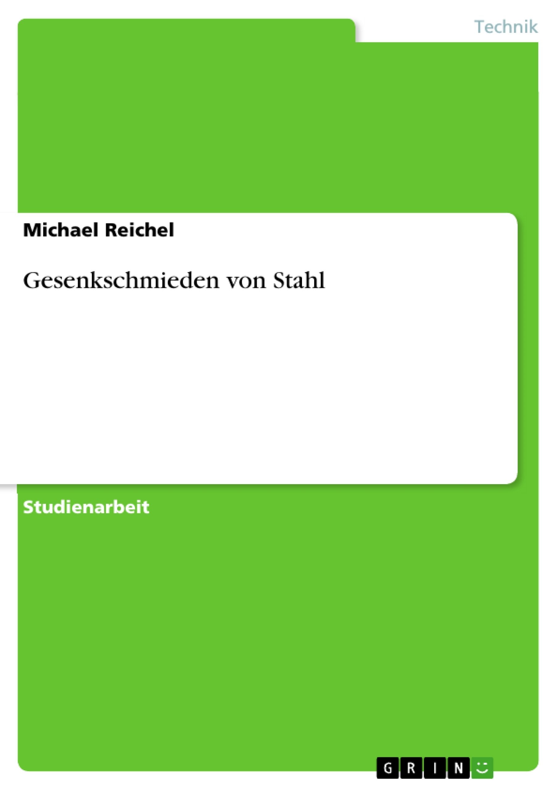 Gesenkschmieden Von Stahl (German Edition),Used