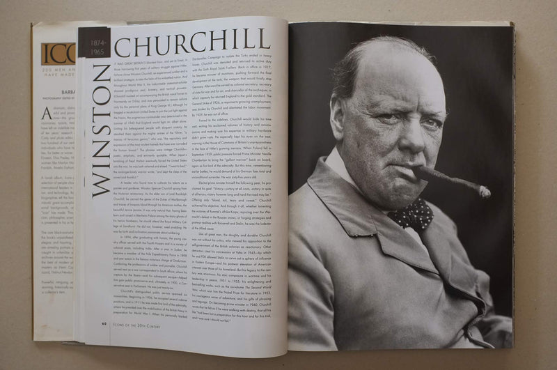 Icons of the 20th Century: 200 Men and Women Who Have Made a Difference,Used