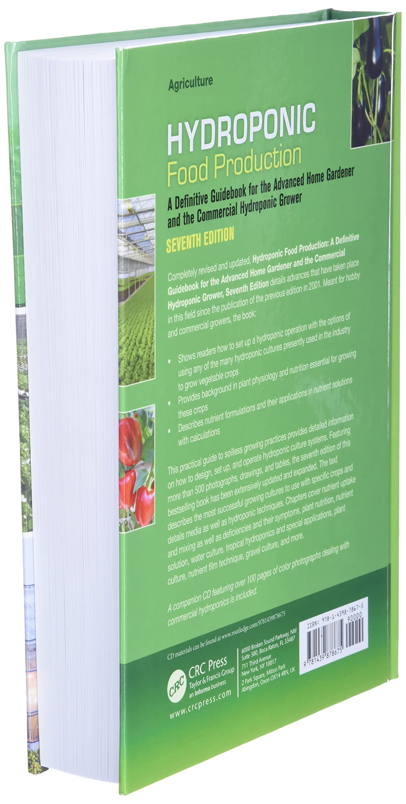 Hydroponic Food Production: A Definitive Guidebook For The Advanced Home Gardener And The Commercial Hydroponic Grower, Seventh