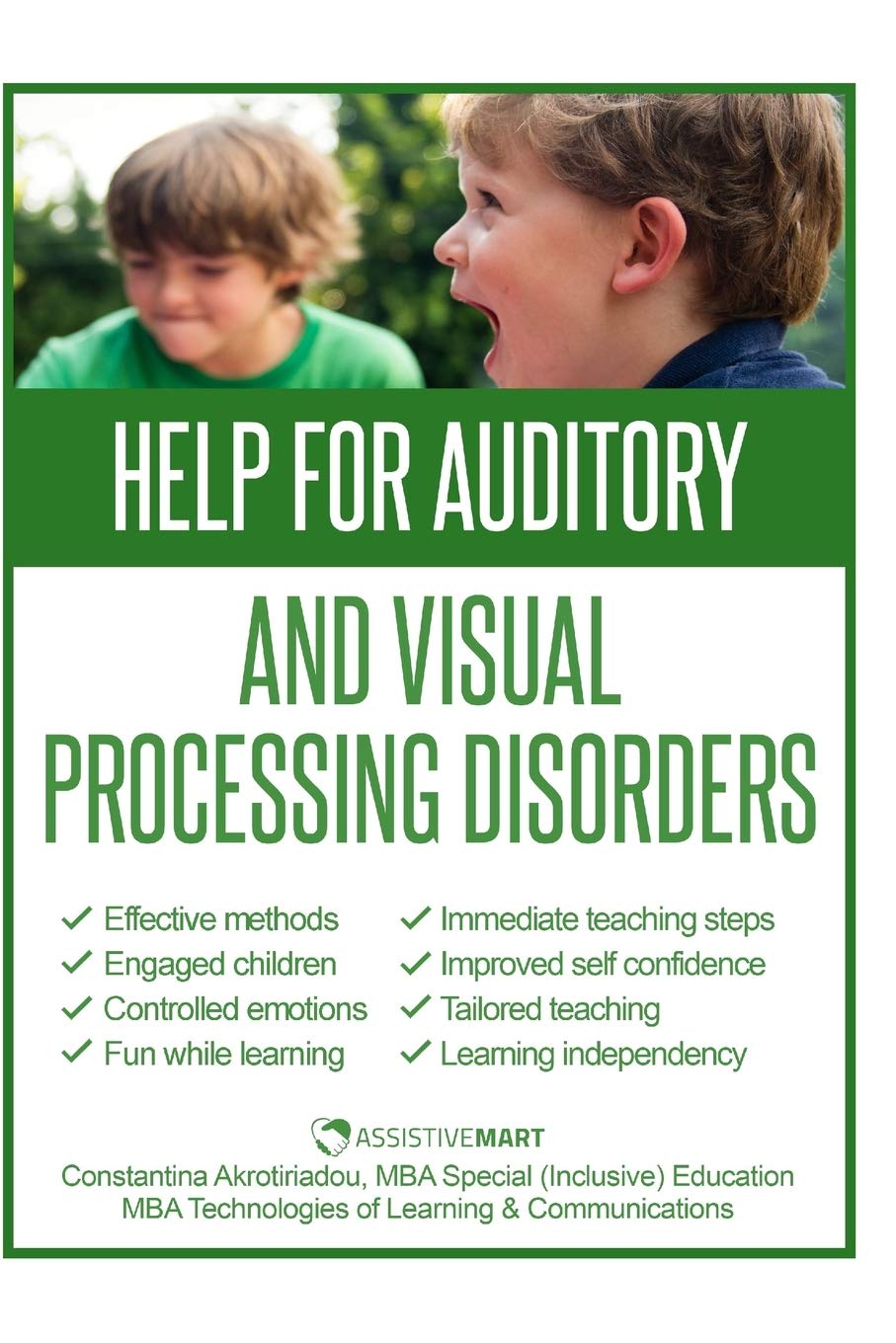 Help for Auditory and Visual Processing Disorders: Strategies for Parents and Teachers,Used
