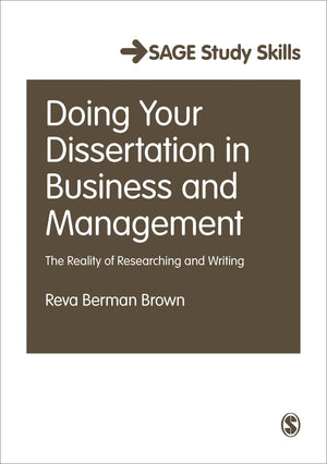 Doing Your Dissertation in Business and Management: The Reality of Researching and Writing (SAGE Study Skills Series),Used